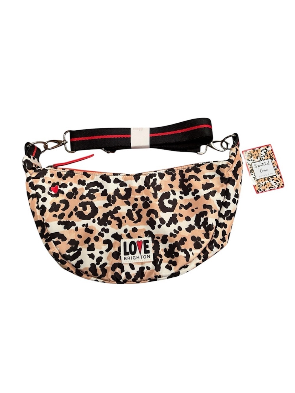 NWT Brighton Spotted Love Swing Adjustable Crossbody Bag